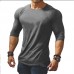 Slim Simple Casual Plain Men's T-Shirt