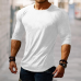 Slim Simple Casual Plain Men's T-Shirt