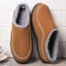 Men Soft Sole Waterproof Slip Resistant Thicken Warm Home Winter Slippers