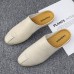 Men Microfiber Leather Soft Sole Non Slip Classical Solid Closed Toe Casual Slippers