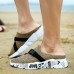 Men Breathable Soft Sole Non Slip Comfy Cushioned Casual Beach Slippers