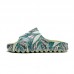 Men PVC Leaf Printing Outdoor Non  slip Wear Resistant Casual Comfortable Home Slippers