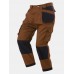 Men Colorblock Multi Pocket Ankle Length Soft Breathable Cargo Pants