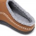 Men Soft Sole Waterproof Slip Resistant Thicken Warm Home Winter Slippers